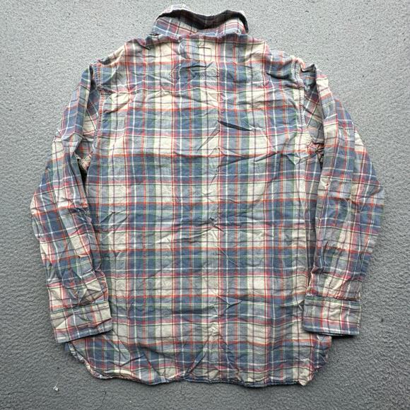 Current Elliot The Perfect Shirt Canyon Plaid Button Shirt Large Long Sleeve - Picture 9 of 10